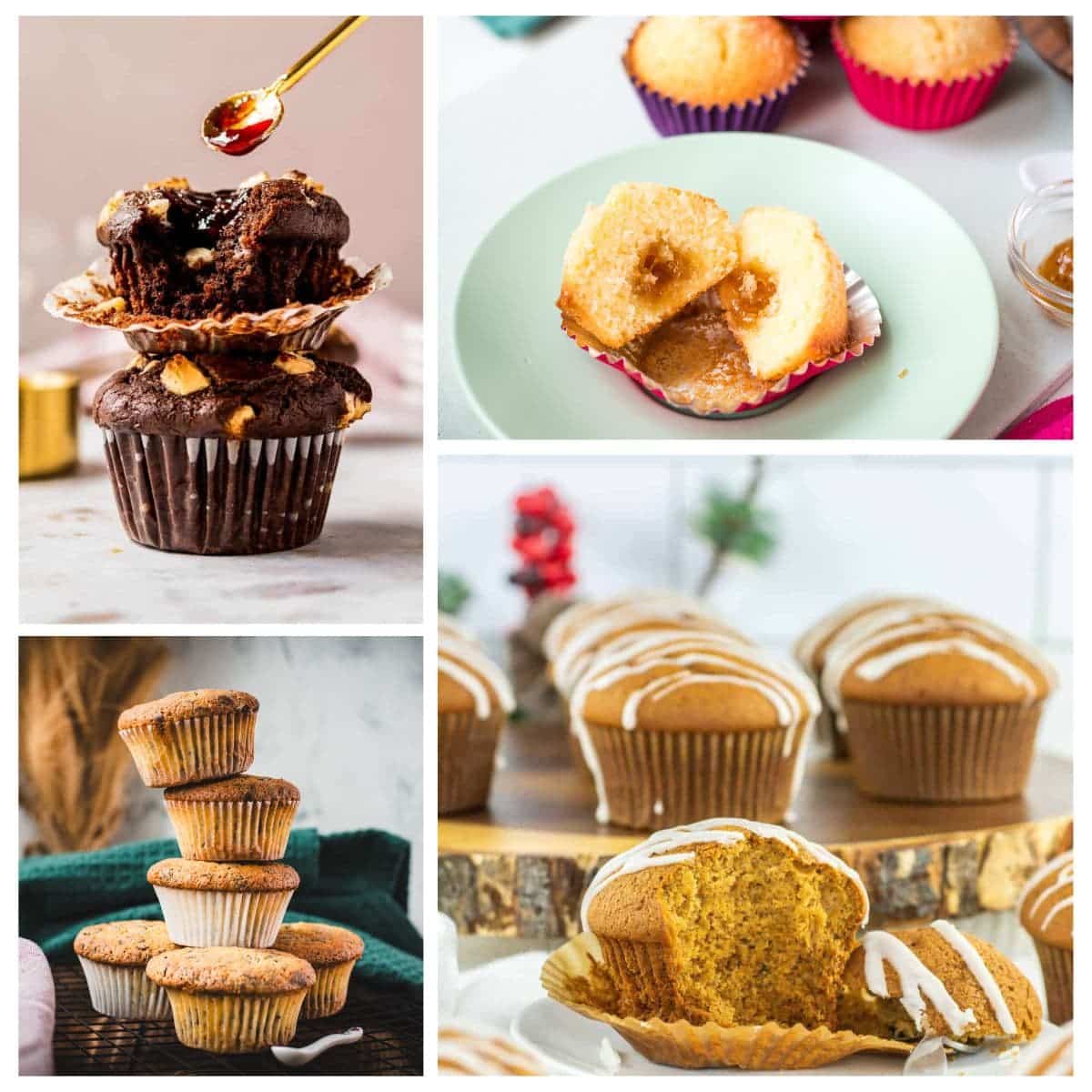 An amazing collection of the best muffin recipes! Enjoy them with a delicious cup of homemade coffee!