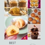 An amazing collection of the best muffin recipes! Enjoy them with a delicious cup of homemade coffee!